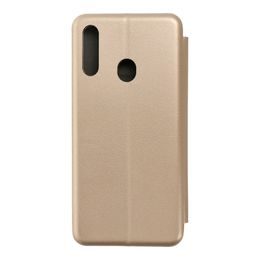 Pouzdro / obal na Samsung Galaxy A02s zlatý - Luna Book Silver