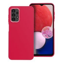 Obal / kryt na Samsung Galaxy A13 5G / A04S červený - FRAME