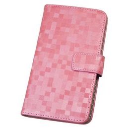 Puzdro / obal Univerzálne veľkosť XL 5-5,5" ružová - kniha Brilly Book