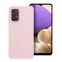 Obal / kryt na Samsung Galaxy A32 4G růžový - Frame Case