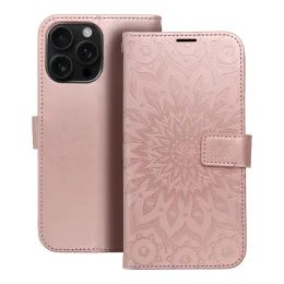 Pouzdro / obal na Apple iPhone 16 Pro Max mandala růžové