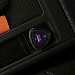 Nabíjačka do auta Lightning konektor + USB port 3A - biela Blue Star
