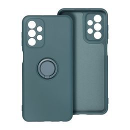 Obal / kryt na Samsung Galaxy A05S zelený SILICONE ring