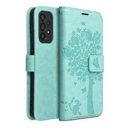 Pouzdro / obal na Samsung Galaxy A33 5G zelený - knížkový Forcell MEZZO