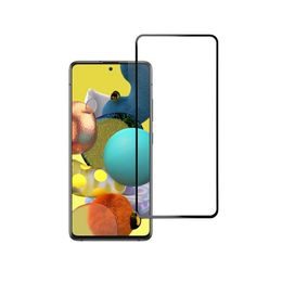 Tvrdené / ochranné sklo Samsung Galaxy A51 čierne - Tvrdené sklo Blue Star