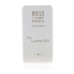 Obal / kryt pre Microsoft Lumia 535 priehľadný - Ultra Slim 0,3 mm