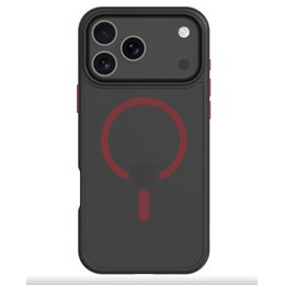 Obal / kryt na Apple iPhone 17 Pro Max černá/červená - Tactical MagForce Hyperstealth 2.0