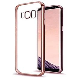 Obal / kryt na Samsung Galaxy S8 PLUS starorůžový - Electro Jelly Case