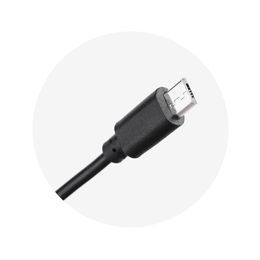 Nabíjačka s výstupom USB-C a USB, 30 W, biela - FIXED