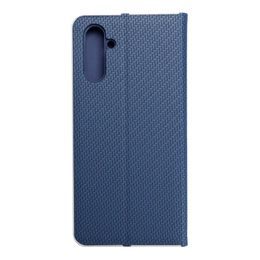 Pouzdro / obal na Samsung Galaxy A13 5G modrý - knížkové Forcell Luna Book Carbon