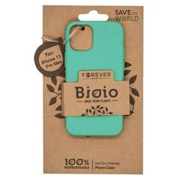 Obal / kryt na Apple iPhone 13 Pro Max, zelený Forever Bioio