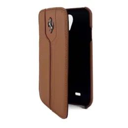 Puzdro / obal na Apple iPhone 6 hnedé - kniha Ferrari