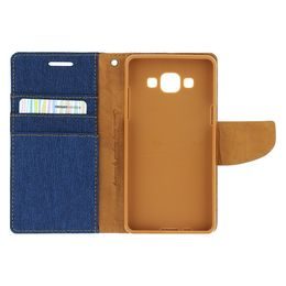 Pouzdro / obal na Samsung Galaxy J1 fialové - knížkové Fancy Diary