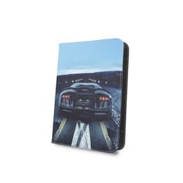 Pouzdro / obal na tablet univezální 7-8" Black Car - knížkové Fashion
