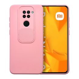 Obal / kryt na Xiaomi Redmi Note 9 ružový - SLIDE Case