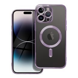 Obal / kryt na Apple iPhone 14 PRO MAX fialový - Electro Mag Cover