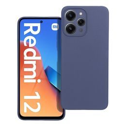Obal / kryt na Xiaomi Redmi 12 4G / Redmi 12 5G modrý - MATT case
