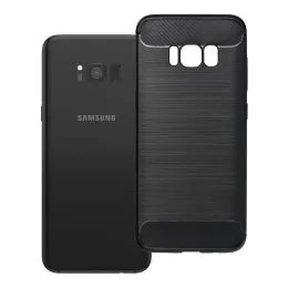 Obal / kryt na Samsung Galaxy S8 černý - Carbon