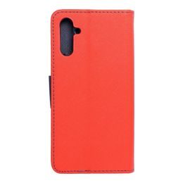 Pouzdro / obal na Samsung A13 5G červenomodré - Fancy Book