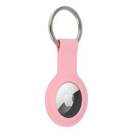 Obal / kryt pre Apple Airtag hovädzia koža hnedý - FIXED Case