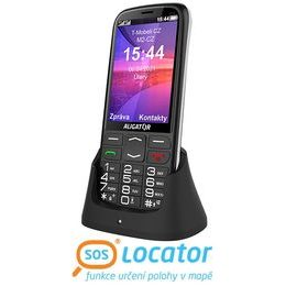 Aligator Senior A830 černý