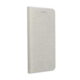 Pouzdro / obal na Xiaomi Redmi Note 13 Pro 5G stříbrné – knížkové LUNA Book Gold