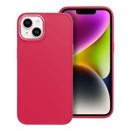 Obal / kryt na Apple iPhone 14 červený - Frame case
