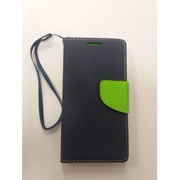 Pouzdro / obal na Samsung Galaxy J2 modré - knížkové Fancy