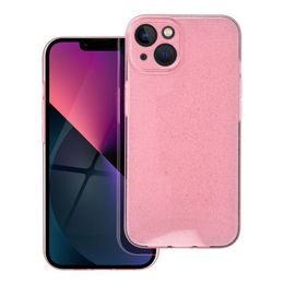 Obal / kryt na Apple iPhone 13 růžový - CLEAR CASE 2mm BLINK
