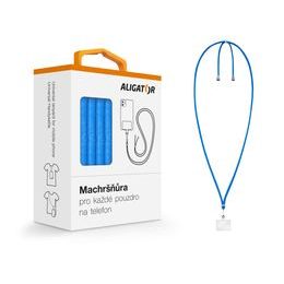 Šnůrka na pověšení telefonu modrá - Aligátor