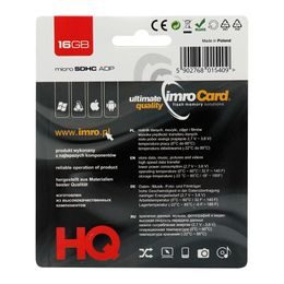 Karta Micro SD 16 GB s adaptérom UHS triedy 10