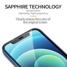 Tvrdené / ochranné sklo pre Apple iPhone 12 / 12 Pro čierne