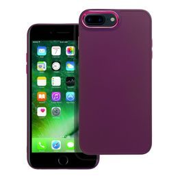 Obal / kryt na Apple iPhone 7 Plus / 8 Plus tmavomodré - Matt Case