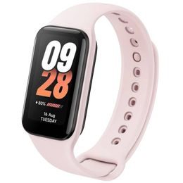 Silikonový řemínek FIXED Silicone Strap pro Xiaomi Smart Band 8 Active / 9 Active, růžový