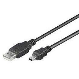 Kábel PremiumCord mini USB A-B, 5 pinov, 1 m
