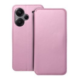 Pouzdro / obal na Xiaomi Redmi NOTE 13 PRO PLUS 5G růžové - knížkové DUAL POCKET