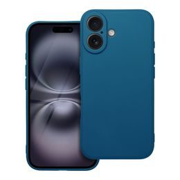 Obal / kryt na Apple iPhone 16 modrý - MATT