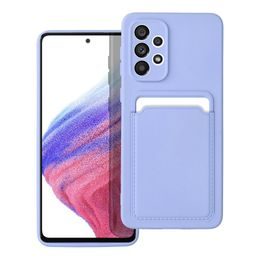 Obal / kryt na Samsung Galaxy A33 5G fialový - Forcell CARD Case