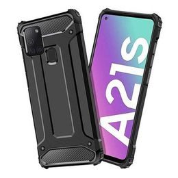 Obal / kryt na Samsung Galaxy A21S zelený - MATT