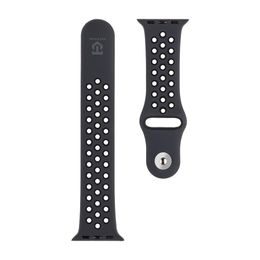 Silikonový řemínek pro Apple watch 38/40/41mm černý - Tactical 839 Double