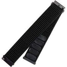 Nylonový remienok so šírkou 22 mm čierny - FIXED Nylonový remienok