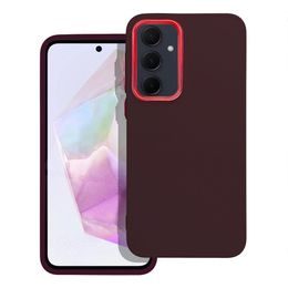 Puzdro / obal na Samsung Galaxy A35 5G čierny - kniha LUNA Book Carbon