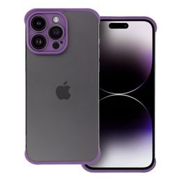 Obal / Kryt na Apple iPhone 14 Pro fialový (ochrana fotoaparátů) - MINI BUMPERS