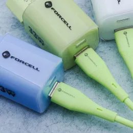 Kabel Type-C / Type-C QC4.0 3A/20V PD60W, 300 cm - černý Forcell