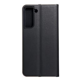 Obal / kryt pre Samsung Galaxy S21 FE čierny - Forcell Carbon