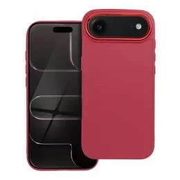 Obal / kryt na Apple iPhone 17 Air červený - FRAME