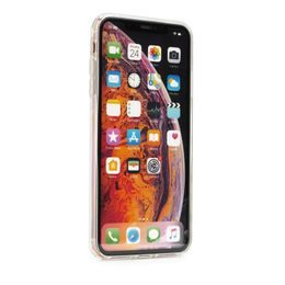 Obal / kryt na Apple iPhone XS Max průhledný - ADIDAS Originals Snap
