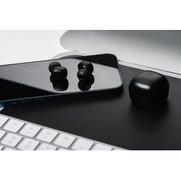 Bezdrátová stereo sluchátka REMAX TWS-15 s dokovací stanicí zelené