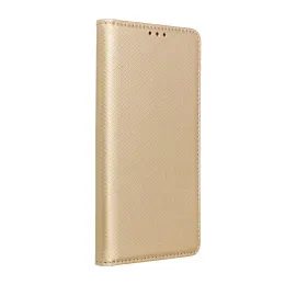 Pouzdro / obal na MOTOROLA G75 zlaté - knížkové SMART Book