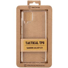 Obal / kryt pre Samsung Galaxy A12 transparentný - Tactical TPU